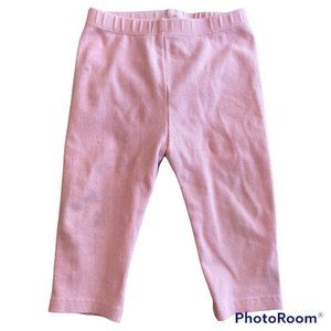 Hanna Andersson Pink Ribbed Pants size 2T elastic PLAY